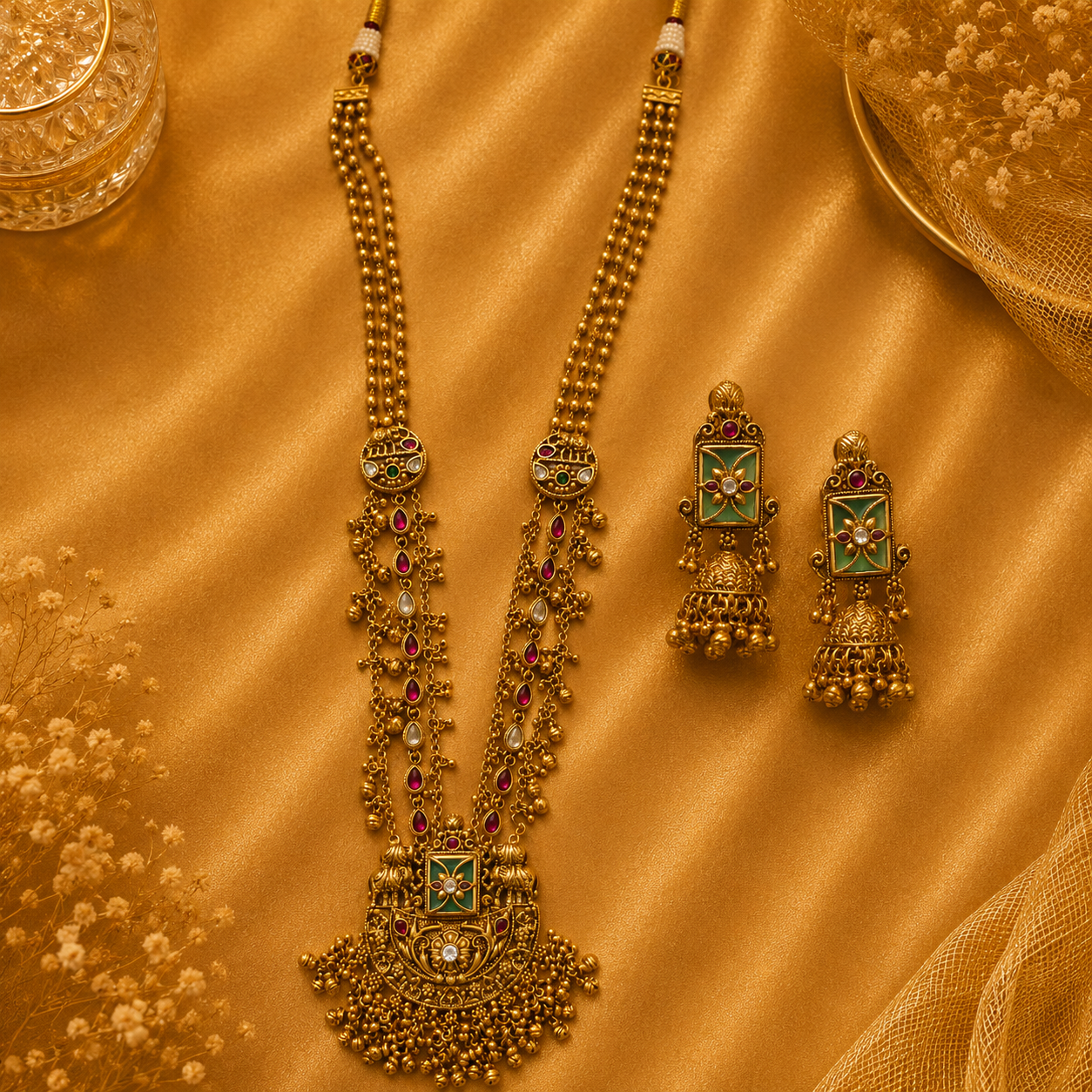 South Indian Temple Jewelry