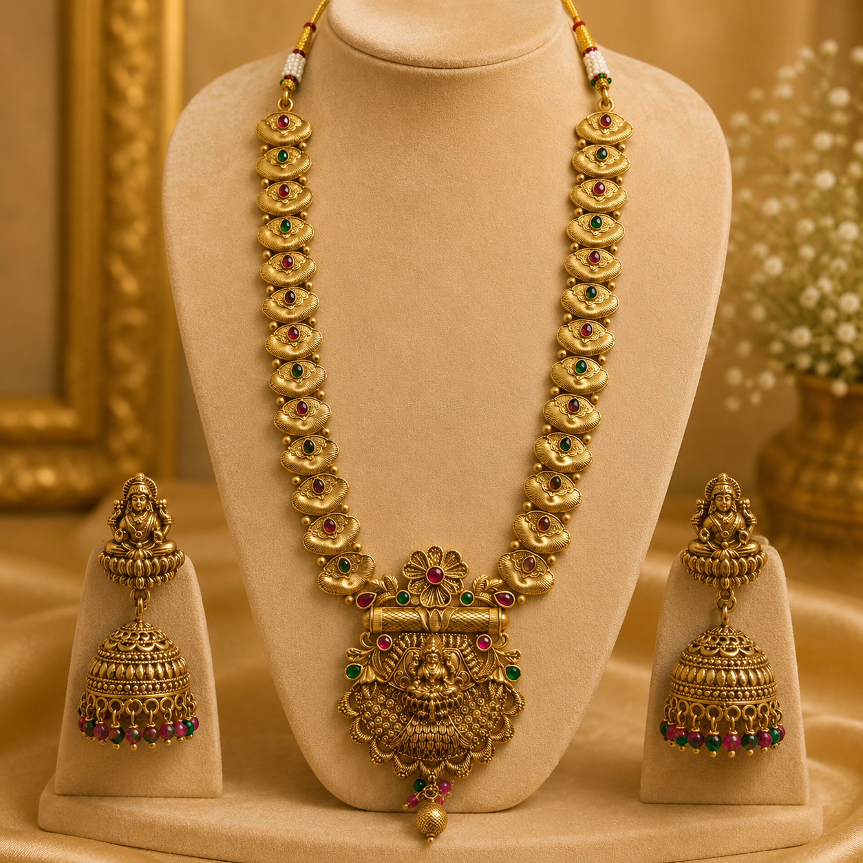 Kanmani Nagasi Necklace