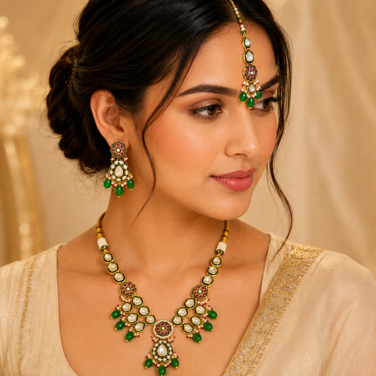 Neerja Polki Necklace
